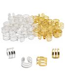 Tbestmax 100 pcs Hair Beads Dreadlocks Hair Jewelry for Women Braiding  Hair Rings Clips Accessories  Metal Cuffs Decoration (Silver  Golden) - Buy Online on GoSupps.com
