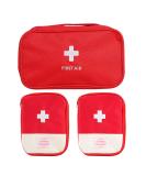 Travel Pharmacy Bag | Zuzer 3-Pack Waterproof First Aid & Medication Storage for Home Office & Outdoor Use - Buy Online on GoSupps.com