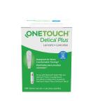 OneTouch Delica Plus Lancets for Diabetes Testing | Extra Fine 33 Gauge Lancets for Blood Test | Diabetic Supplies for Blood Sugar Monitor | Lancets for Lancing Device, 100 Count - Buy Online on GoSupps.com