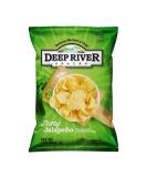 Deep River Snacks Zesty Jalapeno Kettle Cooked Potato Chips 2oz (Pack of 24) - Buy Online on GoSupps.com
