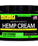 Hemp Cream - Made in USA - 8 Ounce - with Arnica & Hemp Extract - Hemp Oil Cream - Skin, Back, Muscles & Shoulder 8 Fl Oz (Pack of 1) - Buy Online on GoSupps.com