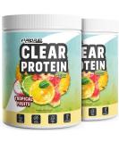 Buy Vegan Clear Protein Drink - 720g Tropical Fruits | High-Quality Pea Hydrolysate | Delicious Refreshing Protein ISO Alternative | 56% Protein - 2 Pack - Buy Online on GoSupps.com