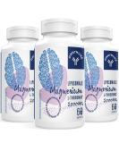 Liposomal Magnesium L-Threonate 2000mg | High Strength Supplement with Vitamin D3 & K2 | Non-GMO Gluten-Free | 60 Pieces (3-Pack) - Buy Online on GoSupps.com