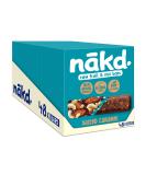 Nakd Salted Caramel Natural Fruit & Nut Bars - Vegan Gluten Free Healthy Snack - 35g x 48 - Buy Online on GoSupps.com