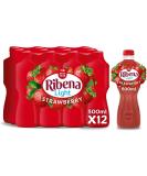 Ribena Strawberry Juice Drink No Added Sugar 500ml (12) 500 ml (Pack of 1) - Buy Online on GoSupps.com