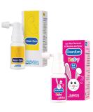 Naveh Pharma CleanEars Earwax Removal Spray Bundle - 1oz & 0.5oz for Adults and Babies - Buy Online on GoSupps.com