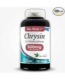 FITO MEDIC'S Chrysin 500mg with Passion Flower - 120 Capsules | Ultra High Absorption - Buy Online on GoSupps.com