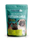Animal-Free Plant-Based Feed Coal for Dogs & Cats | 500ml Powder for Digestion & Detox - Buy Online on GoSupps.com