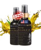 Essentia Hemp Botanical Oil - All Natural Vitamin E & Pure Omegas for Skin Hair Nails & Body | Vegan Non-GMO Cruelty-Free | 2 Fl Oz (Pack of 2 - Buy Online on GoSupps.com