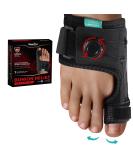 Welnove Bunion Corrector for Women - Adjustable Orthopedic Big Toe Splint & Brace | Effective Bunion Relief for Right Feet (Black - Buy Online on GoSupps.com