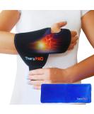 TheraPAQ Wrist Ice Pack Wrap -Reusable Hand Ice Pack, Hot and Cold Gel Compression for Pain Relief from Arthritis, Swelling, Carpal Tunnel, Surgery for Athletes and Elderly -Pregnancy Must Haves Wrist Wrap - Buy Online on GoSupps.com