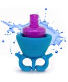 Tweexy Wearable Nail Polish Holder - Beach Glass Blue | Hands-Free Nail Polish Accessory - Buy Online on GoSupps.com