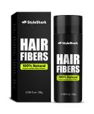 Hair Fiber Powder 28g - Instant Volume & Density Boost for Thinning Hair - Premium Thickening Formula for Women & Men (Dark Brown) - International Shipping Available - Buy Online on GoSupps.com