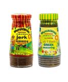 Walkerswood Traditional Jamaican Seasoning - all purposse Green 280g and Hot & Spicy 280g - in a Premier Life Store Box - Buy Online on GoSupps.com