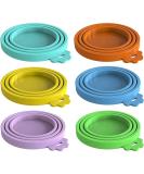 6 Pcs Pet Can Covers for Dog and Cat Food Cans - Standard Size Food Can Lids - Buy Online on GoSupps.com