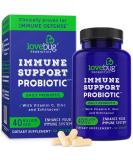LoveBug Probiotics Immune Support - 40 Billion CFU Daily Probiotic, 30 Count - Buy Online on GoSupps.com