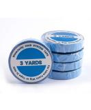 ShowJarlly 1 Roll Double Sided Adhesive Lace Front Support Tape Roll Wig Blue Tape 0.8 CM* 3 Yards Blue comfort 0.8 CM *3 Yards - Buy Online on GoSupps.com
