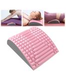 Horuili Neck and Back Stretcher | Pain Relief for Lower Back & Neck | Comfortable Back Extensor (Pink) - Buy Online on GoSupps.com