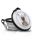 14. Chinese Skopfin - Portable Folding Drinking Bowl with Carabiners | Handy Pet Bowl for On-the-Go - Perfect for Travel & Outdoor Use - Buy Online on GoSupps.com