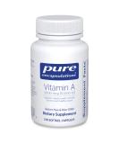 Pure Encapsulations Vitamin A 10,000 IU from Cod Liver Oil | Supports Immune and Cellular Health, Vision, Bones, Skin, and Reproductive Function* | 120 Softgel Capsules - Buy Online on GoSupps.com