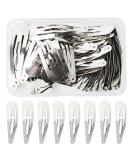 Natuce 50 pieces of hair clips silver 5cm hair clips girl hair clips children hair clips hair clips metal hair accessories hair clips hair clip for girls children and women (silver) - Buy Online on GoSupps.com