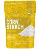 16 oz Corn Starch Powder - 100% Pure Thickener for Sauces, Gravy, Soup - Gluten-Free, Non-GMO, Vegan - Bulk Resealable Bag - Buy Online on GoSupps.com
