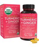 Viva Naturals Organic Turmeric Curcumin - 90 Tablets for Joint & Immune Support - Buy Online on GoSupps.com