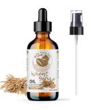 Organic Wheat Germ Oil 4oz - Bella Terra Oils | Vitamin E & C Face Oil for Natural Glow & Suppleness - Buy Online on GoSupps.com