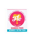 FLO Organic Bamboo Pads Combo Pack - 15 Count Day & Night Sanitary Pads - Buy Online on GoSupps.com
