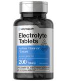 Buy Horb ach Electrolyte Tablets | 200 Count | Vegetarian & Keto-Friendly | Non-GMO & Gluten-Free Hydration Supplement - Buy Online on GoSupps.com