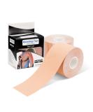 2 Rolls Kinesiology Tape - Waterproof Elastic Athletic Support for Muscles & Joints Pain Relief | Ideal for Gym Fitness Running & Sports - Buy Online on GoSupps.com