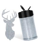 HTVRONT Silver Fine Glitter - 50g/1.76oz Extra Fine Glitter for Crafts, Resin, Nails, Tumblers, Ornaments & More - Portable Shaker Jar - Buy Online on GoSupps.com