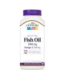 21st Century Reflux Free Fish Oil 1000 mg - 90 Enteric Coated Softgels - Buy Online on GoSupps.com