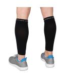 Calf Compression Sleeves For Men & Women - Leg Compression Sleeve - Footless Compression Socks for Shin Splint &Varicose Vein Large Black - Buy Online on GoSupps.com