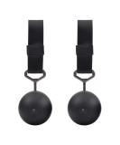 FITactic Rock Climbing Cannonball Power Pull Up Ball Hold Grips - Black (3.5) | Training for Finger, Forearm, Biceps, and Back Muscles - Buy Online on GoSupps.com