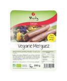 Wheaty Bio Vegane Merguez - 6 x 200g | Authentic Vegan Sausages | International Shipping - Buy Online on GoSupps.com