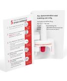Training Device for Naloxone Nasal Spray | Opioid Overdose First Aid Training | Reusable | 2-Pack with Instructions | No Medication Included - Buy Online on GoSupps.com
