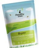 Organic Wheatgrass Powder - High in Fiber, Vitamin E, Potassium, and Iron - Pure Vegan Wheat Grass from Germany (250g) - Buy Online on GoSupps.com