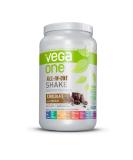 Vega One All-In-One Chocolate Nutritional Shake - Plant Based Vegan Protein Powder | Non Dairy, Gluten Free, Non GMO | 30.9oz (19 Servings) - Buy Online on GoSupps.com