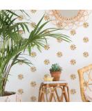 Funlife Colorful Daisy Wall Decal - Peel and Stick PVC Kids Wall Art for Nursery & Playroom - Buy Online on GoSupps.com