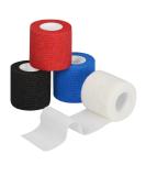 Seadesky Self-Adhesive Bandage for Dogs & Athletes - 4 Roll Mix of Self-Adhering Vet Wrap & Cohesive Bandages - Buy Online on GoSupps.com