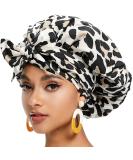 Extra Large Satin & Silk Bonnet for Women | Ideal for Curly Hair, Braids & Sleeping | Coffee Color - Buy Online on GoSupps.com