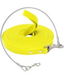 Waterproof Dog Drag Line - Chew-Proof Tie-Out Leash 15m for All Dog Sizes - Durable Training Line in Yellow - Buy Online on GoSupps.com