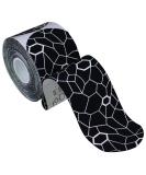 TheraBand Waterproof Kinesiology Tape | Black & White Physio Tape for Pain Relief - Buy Online on GoSupps.com