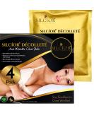 SILC OR 4 Pack Silicone Chest Wrinkle Pads - Anti Wrinkle Decollete Patches - Reusable & Cruelty-Free - Wrinkle Derma Pads (4 Count) - Buy Online on GoSupps.com
