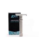 Rex Ambassador Wet Razor - 100% Stainless Steel Adjustable Double Edge Blade Handmade in the USA | Rex Supply Company - Buy Online on GoSupps.com