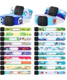 20 pieces of emergency bracelet for children children safety bracelet anti-loss safety id bander reusable SOS bracelet adjustable waterproof for young girls toddlers baby - Buy Online on GoSupps.com
