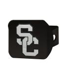 Southern California Trojans Black Metal Hitch Cover with Chrome 3D Emblem by FANMATS - Buy Online on GoSupps.com