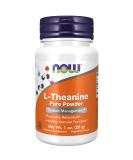 Now Foods L-Theanine Pure Powder 1 oz (28 g) - Buy Online on GoSupps.com