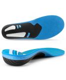 VALSOLE Plantar Fasciitis Arch Support Insoles - Orthotic Relief for Flat Feet, Metatarsalgia, and Heel Pain - Ideal for Long-Term Standing Work - Men and Women UK-7-26cm Blue - Buy Online on GoSupps.com
